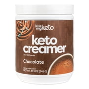 Kiss My Keto Keto Creamer - Chocolate 12.3 oz Pwdr