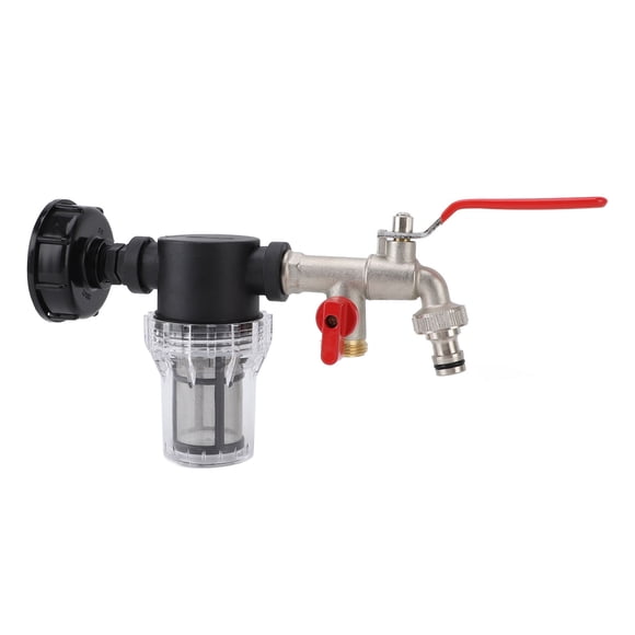 Filtro De Riego Para Tanques De IBC Adaptador De Grifos, Filtro De Manguera De Riego De Jardín De Plástico Para Riego De Jardín, Accesorios De