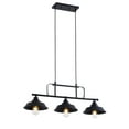 thumbnail image 6 of Aiwen 3 Lights Modern Pendant Light Vintage Metal Dome Shade Hanging Ceiling Lamp, 6 of 7