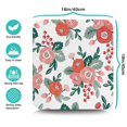 thumbnail image 3 of Washable Rubber Multicolored Floral Dish Drying Mats for Kitchen Counter Home Large Coffee Bar Pad Accessories and Decor for Utensils Stemware 16''x18'', 3 of 5