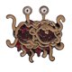 thumbnail image 1 of Pin Fsm Pin de esmalte Ramen Broche divertido con estilo para jeans, camisa, abrigo, solapa, insignia de metal, rojo, rojo, 1 of 5