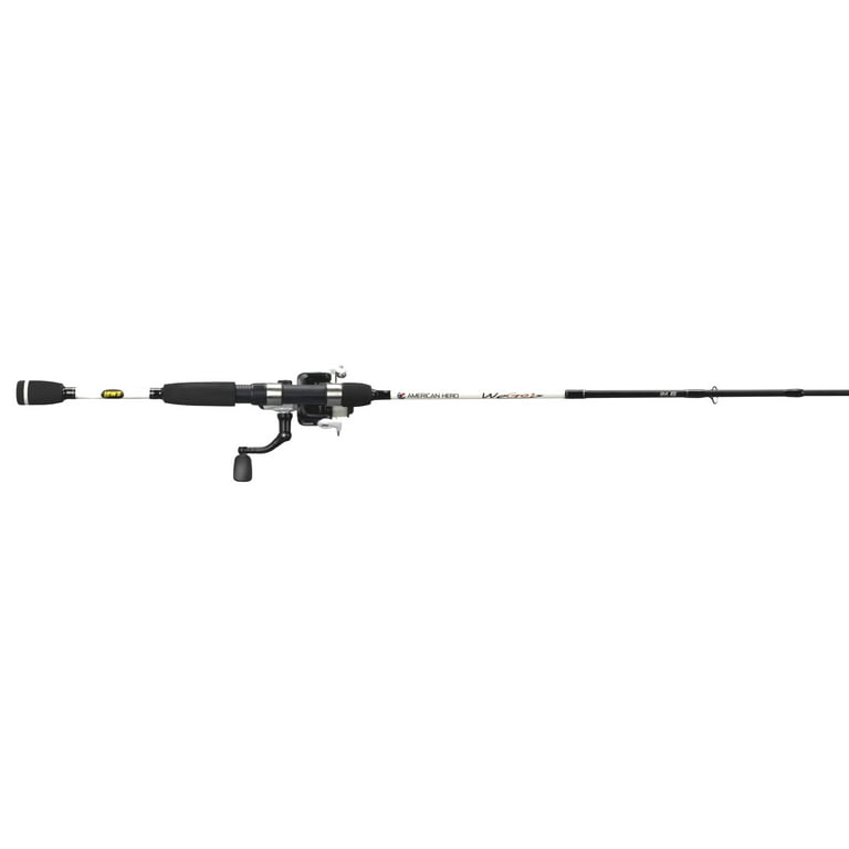 Lew's American Hero We Go 2 Spinning Reel & Fishing Rod Combo, 6'6" IM6 Graphite Rod, Size 200 Reel, White - Walmart.com Lew's American Hero We Go 2 Spinning Reel & Fishing Rod Combo, 6'6" IM6 Graphite Rod, Size 200 Reel, White - Walmart.com
