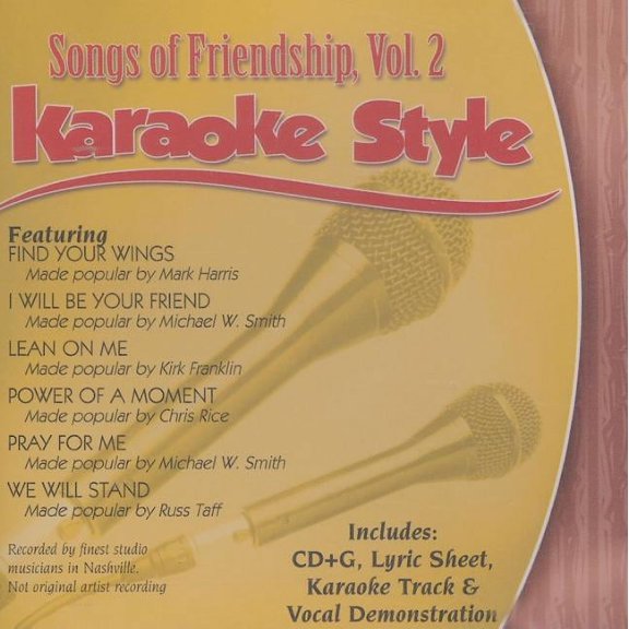 Daywind Karaoke Style: Songs of Friendship, Volume 2 (Audiobook)