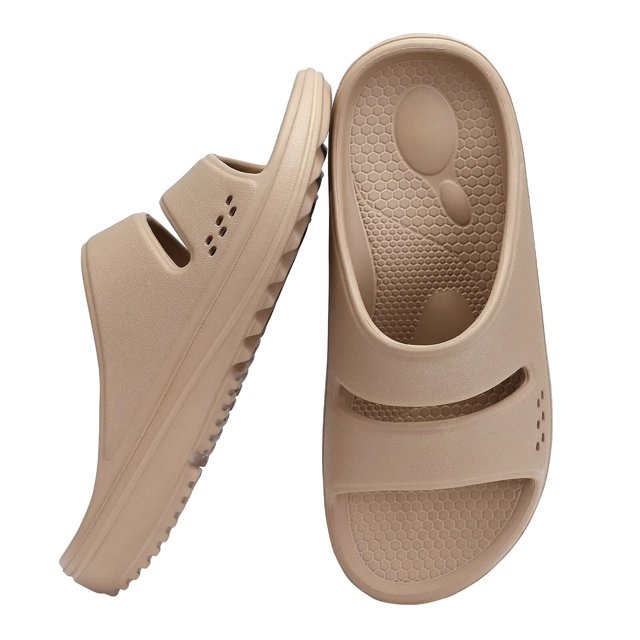 Comwarm Unisex Soft Cloud Slippers Platform Flip Flops Women Summer Beach Sandals With Arch Support Non-slip Bathroom Slides LS