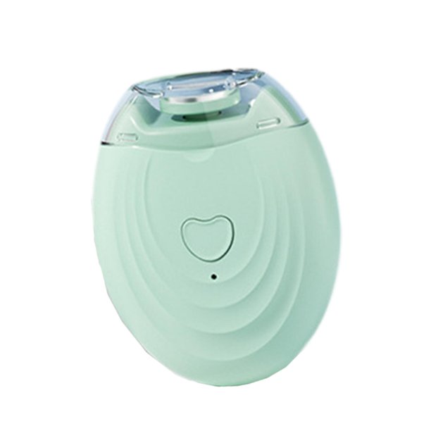 Cortauñas eléctrico con luz, cortador de uñas y lima de uñas portátil Verde