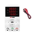 thumbnail image 1 of 3/4Digits USB Switching Lab DC Power Supply 120V 100V 72V 48V 36V 30V 10A 5A 3A Adjustable Professional Bench Power Source ,Easy to Use, 1 of 7