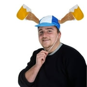Beistle 60265 Plush Oktoberfest Mugs Cap