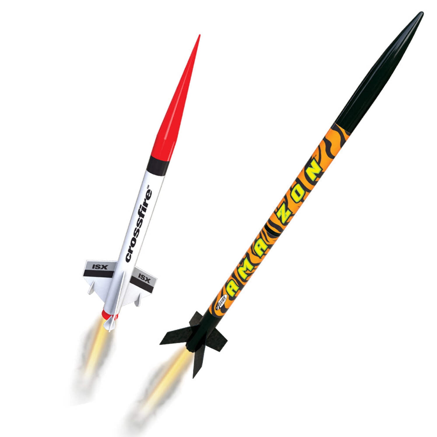 Estes Tandem-X Flying Model Rocket Launch Set