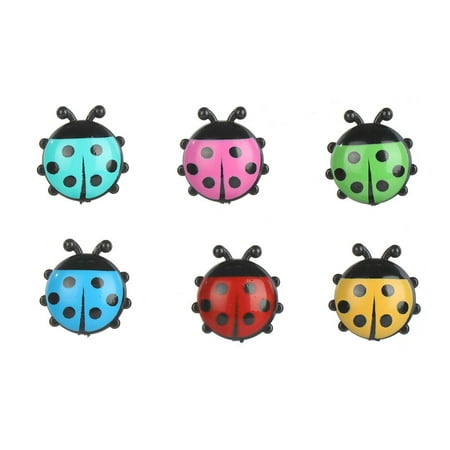 

Colorful Home Decor Multifunctional Chilren Gifts Fridge Magnets Refrigerator Decoration Ladybug Whiteboard Message Holder