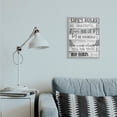 thumbnail image 5 of Stupell Industries Life's Rules Phrases on Wood Grain Black White Word Design Framed Wall Art Design by Kim Allen, 16" x 20", Gray Framed, 5 of 5