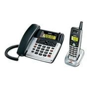 Uniden CXAI5698 - Cordless phone - answering system with caller ID/call waiting - 5.8 GHz - 3-way call capability + additional handset