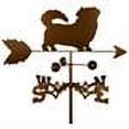thumbnail image 2 of SWEN Products Inc Handmade Tibetan Terrier Dog Copper Weathervane, 2 of 4