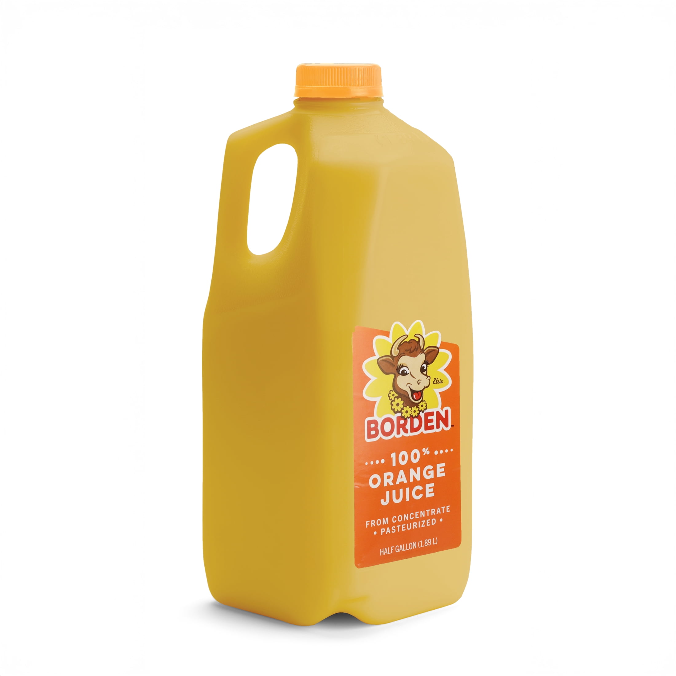 Borden Orange Juice, 1 Half Gallon Bottle, Smooth