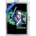 thumbnail image 3 of Star Wars: The Clone Wars - Anakin Wall Poster, 14.725" x 22.375" Framed, 3 of 4