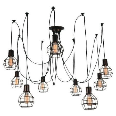 Crystal World Secure 9 Light Candle Style Chandelier Crystal World Secure 9 Light Candle Style Chandelier