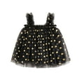 thumbnail image 1 of Toimothcn Robes pour Bébés Filles Sans Manches Décontractées à Pois Imprimés en Tulle Doux Respirant Robe d'Été Confortable pour Filles, 1 of 3
