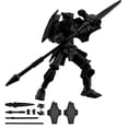 thumbnail image 2 of CQCYD 4Pcs DIY Movable Doll Building Block Toy, Jointed Robot Action Figure with Detachable Accessories, Creative Assembly Model for Little Builders and Collectors, 2 of 9
