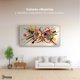 thumbnail image 3 of Cuadro Decorativo Canvas Abstracción Moderna 140x70 Canvas Revolution, 3 of 4