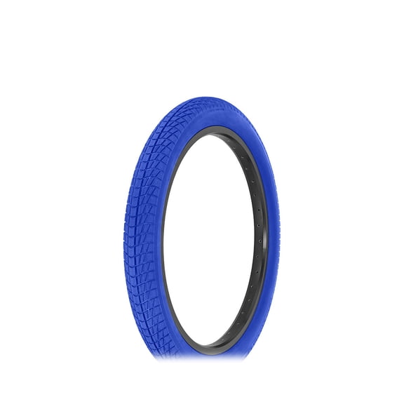 Bike Tire 20 x 2.40 Blue/Blue Side Wall R-4602