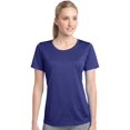 thumbnail image 2 of Sport-Tek Tee-Shirt Col Rond pour Femmes Heather Contender TP Orange Profond Chiné, 2 of 5