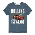 thumbnail image 3 of Hot Wheels - Rolling Into 1st Grade - Youth Short Sleeve Graphic T-Shirt, 3 of 5
