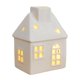 thumbnail image 4 of Ilumina navideño, casas de cerámica, decoración navideña, decoraciones navideñas decorativas rústicas, adorno de escritorio para regalo de estilo D Macarena Figura Casa de Pueblo, 4 of 8