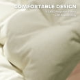 thumbnail image 6 of Outsunny Outdoor Rocking Chair Set of 2, Oversized Rocking Papasan Chairs with Cushions, Beige, 6 of 10