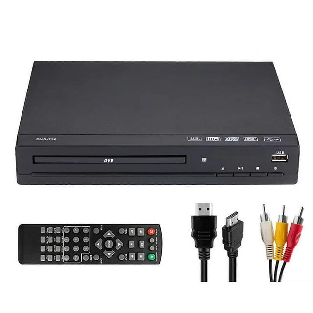 DVD Player M238 HD 1080P CD Player with Remote Control EU Plug