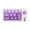 Pink purple, variant on CIYISON K810 Customizable Keypad Mechanical Keyboard Featuring Hot Swappable Keys