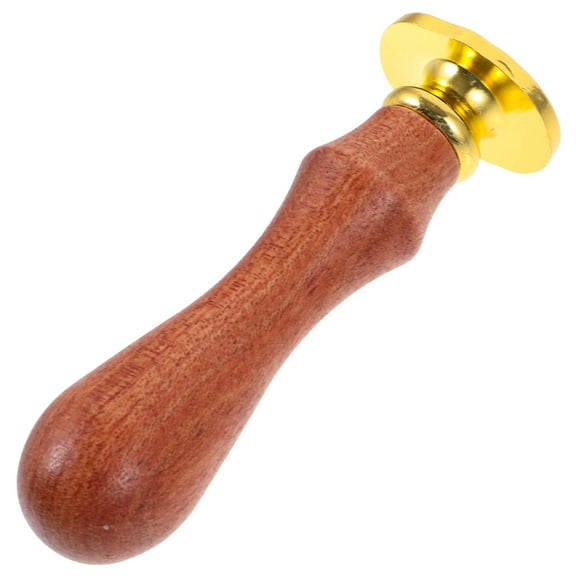 unbranded Head Tool Letter Was Stamp with Long Wooden Handle