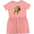 thumbnail image 3 of Inktastic Cute Woodland Animal Squirrel Girls Toddler Dress, 3 of 5