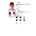 thumbnail image 2 of UltraClub 8110 Adult Classic Cut Brushed Cotton Twill Structured Cap - Stone - One Size, 2 of 2
