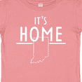 thumbnail image 4 of Inktastic It's Home- State of Indiana Outline Boys or Girls Baby T-Shirt, 4 of 5