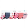 thumbnail image 2 of Hudson Baby Infant Girl Cotton Rich Newborn and Terry Socks, Love 12-Pack, 0-6 Months, 2 of 8
