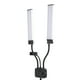 thumbnail image 5 of Luz De Relleno LED De Dos Brazos, Iluminación Ajustable, Luz De Vídeo LED De 45 W, Brazos Duales Flexibles USB Con Soporte Para Teléfono Portátil Para Fotografía En Vivo., 5 of 7