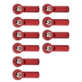thumbnail image 1 of Tie Rod Extrémité, 10Pcs Tie Rod Alliage d'Aluminium Tie Rod Extrémité M4 Fil Négatif Positif Rc Voiture Accessoire Rc Voiture Tie Rod Extrémité, pour Rc Voiture Jouet Modèle de Jouet Rouge, 1 of 8