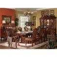 thumbnail image 2 of ACME Dresden Wooden Double Pedestal Dining Table in Cherry Oak, 2 of 2