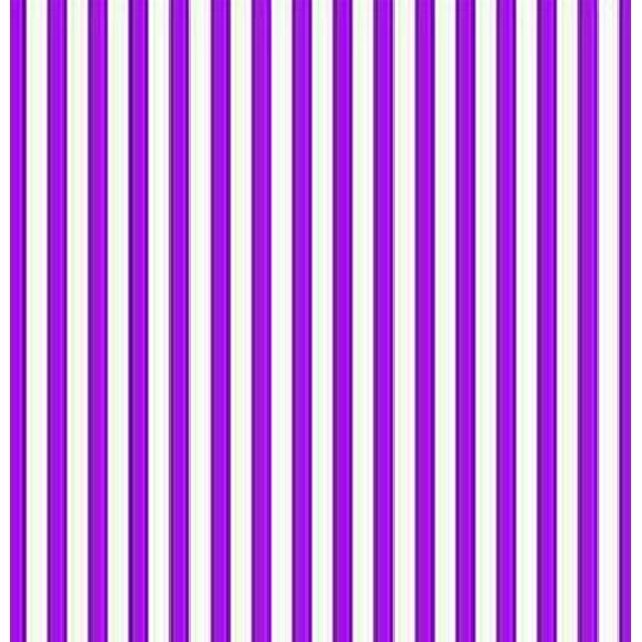 Purple and White Stripe Edible Cake & Cupcake Image Decoration Frosting Sheet