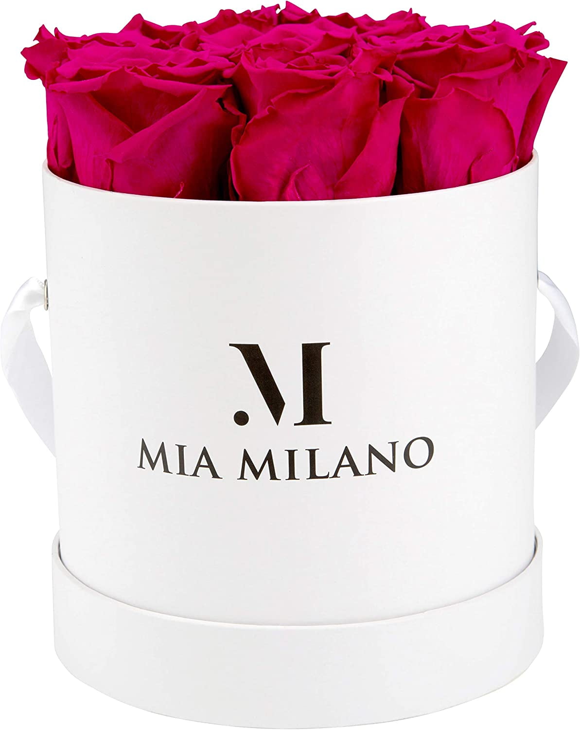 Mia Milano Roses in a Box I Preserved Roses Box Handmade in The USA I  Infinity Flowerbox for Delivery I Preserved Real Roses in Box 3 Years Shelf  Life - Walmart.com