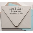 thumbnail image 3 of Printtoo Custom Self Inking Rubber Stamp Personalized Calligraphy Return Address Stamp Gift Idea, 3 of 6