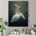 thumbnail image 4 of UXIEQU Elegant Swan Couple Canvas Wall Art 15.75x11.81 Inches, 4 of 8