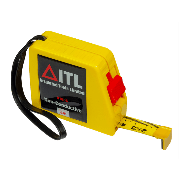 ITL 01855 1,000v 3 Metre/10ft Non Conductive Tape Measure