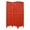 Red, variant on 1 x 48 x 67 in. Wood Shutter Screen, Green