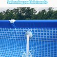 Plastic Pool Outlet Strainer Pool Connector Pool Pump Parts for 25022E