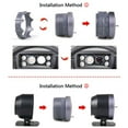 thumbnail image 4 of 2.5'' 60mm Pointer 2 Colour LED Car Volt Meter 12V Voltmeter Car Voltage Gauge, 4 of 9