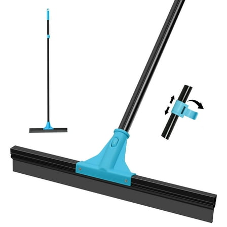 NEWE Floor Squeegee with 58.3 inches Long Handle