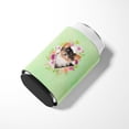 thumbnail image 3 of Carolines Treasures CK4385CC Longhaired Chihuahua Green Flowers Can or Bottle Hugger Can Hugger multicolor, 3 of 5