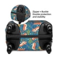 thumbnail image 4 of Xecao Corgi with Flowers print Elastic Luggage Cover, with double-sided print , is perfect for travel, business, and daily use, 4 of 9