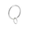 thumbnail image 4 of Uxcell Metal 32mm Inner Dia Silver Tone Curtain Rings 14 Pack, 4 of 5