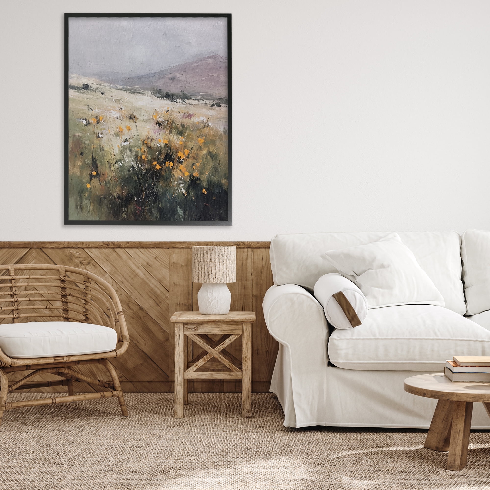 Stupell Industries Verdant Dreams Landscape Black Framed Giclee Art, design by Svetlana Aleynikova
